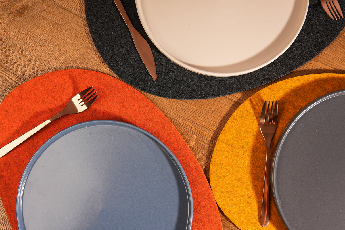 5mm Premium Eco Felt Placemat - Set of 4